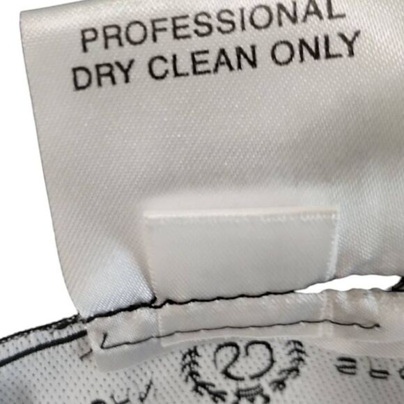 St John Sport Womens Pants Sz 12 Black Velvet Straight Legs Holiday Winter Vtg - Picture 8 of 12